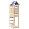 vidaXL Lekstapel Brun 52.5 x 85 x 239 cm Massiv furu