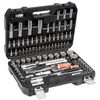 YATO Hylssats 94 delar metall svart YT-12681