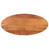 vidaXL Bordsskiva 90x40x3,8 cm oval massivt akaciatr&auml;