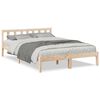 vidaXL S&auml;ngram utan madrass extra l&aring;ng 140x220 cm massiv furu