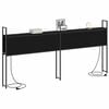 vidaXL F&ouml;rvaringsgavel med Laddstation Svart ek 203 x 15 x 98 cm
