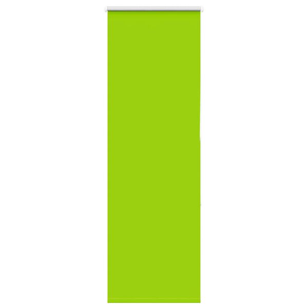 vidaXL Rullgardin m&ouml;rkl&auml;ggning blad gr&ouml;n 45x150 cm tyg bredd 40,7 cm