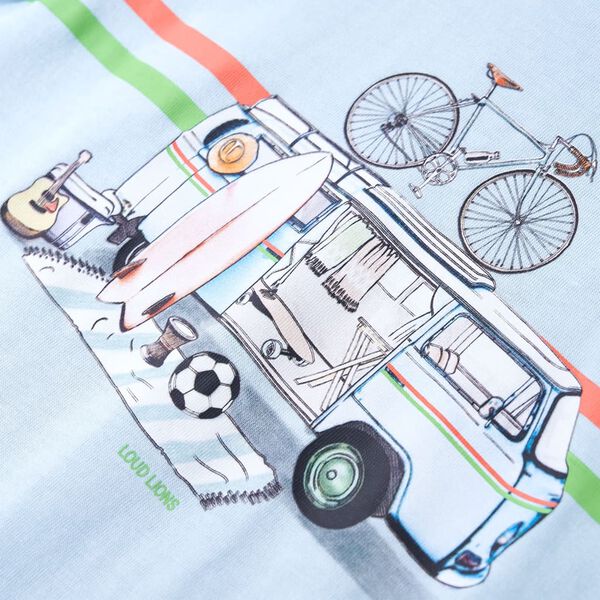 T-shirt f&ouml;r barn ljusbl&aring; 116