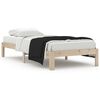 vidaXL S&auml;ngram massiv furu 90x200 cm