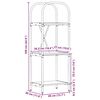 vidaXL Hyllsystem Artisan Ek 40 x 30 x 109 cm Konstruerat tr&auml;