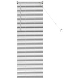 vidaXL Persienner Silver 130 x 45 cm Aluminium