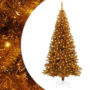 vidaXL Julgran Guld 180 cm PET