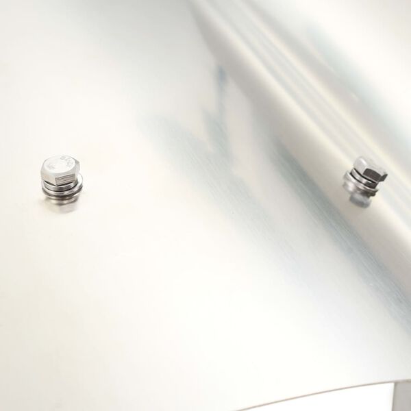 vidaXL Skorstenshuv rostfritt stål 60 x 80 x 39 cm