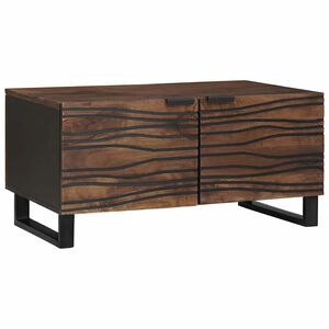 vidaXL Kaffeebord Valn&ouml;t 80 x 50 x 40 cm Konstruerat tr&auml;