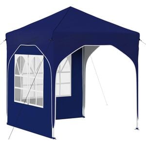 vidaXL Pop-up Partyt&auml;lt 192 x 192 x 245 cm Bl&aring;