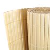 vidaXL Staketpaneler Gul PVC