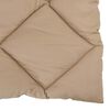 vidaXL Full &Aring;rs-Duvet Taupe 200 x 200 cm Mikrofiber
