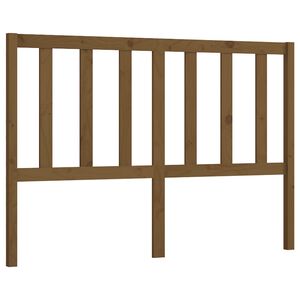 vidaXL S&auml;nggavel honungsbrun 141x4x100 cm massiv furu