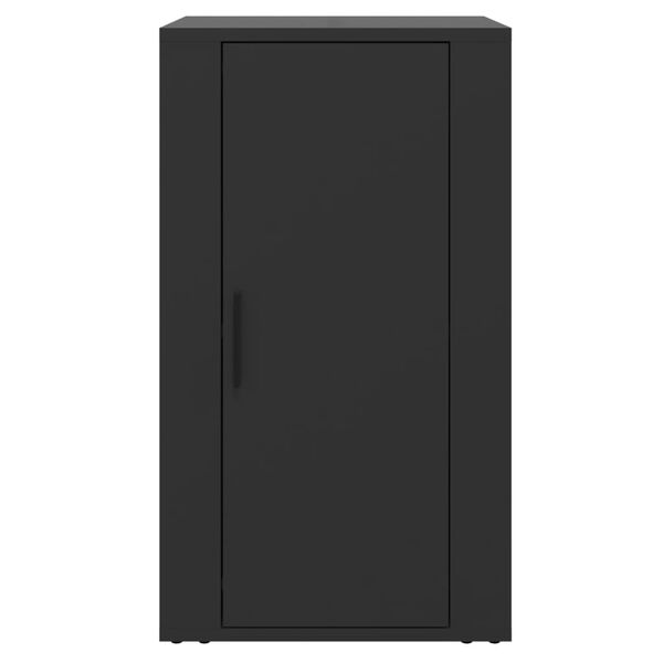 vidaXL Skåp svart 40x33x70 cm konstruerat trä