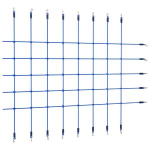 vidaXL Kl&auml;ttern&auml;t 200x150 cm bl&aring;