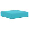 vidaXL Utomhus sitskudde 100% Polyester Turkos 40 x 40 x 8 cm