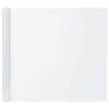 vidaXL F&ouml;nsterfilm statisk frostad vit 60x500 cm PVC