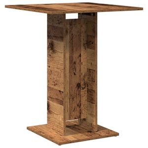 vidaXL Bistrobord &aring;ldrat tr&auml; 60x60x75 cm konstruerat tr&auml;