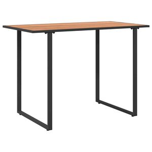 vidaXL Tr&auml;dg&aring;rdsbord Brun 100 x 55 x 70 cm tr&auml;