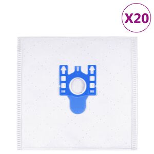 vidaXL Dammsugarpåsar för Miele Type GNH 20 st