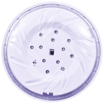 vidaXL Nedsänkbar flytande poollampa med fjärrkontroll flerfärgad