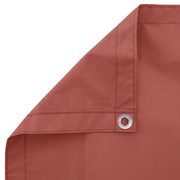 vidaXL Balkong Sk&auml;rm Terracotta 110 x 800 cm Oxford Tyg