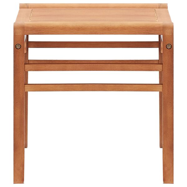 vidaXL Tr&auml;dg&aring;rdsb&auml;nk 64 cm massivt eukalyptustr&auml;