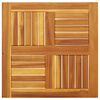 vidaXL Bordsskiva 60x60x2 cm fyrkantig massiv akacia