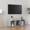 vidaXL TV-b&auml;nk betonggr&aring; 107x35x37 cm konstruerat tr&auml;