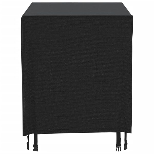 vidaXL &Ouml;verdrag f&ouml;r utem&ouml;bler 2 st svart 140x70x90 cm vattent&auml;t 420D