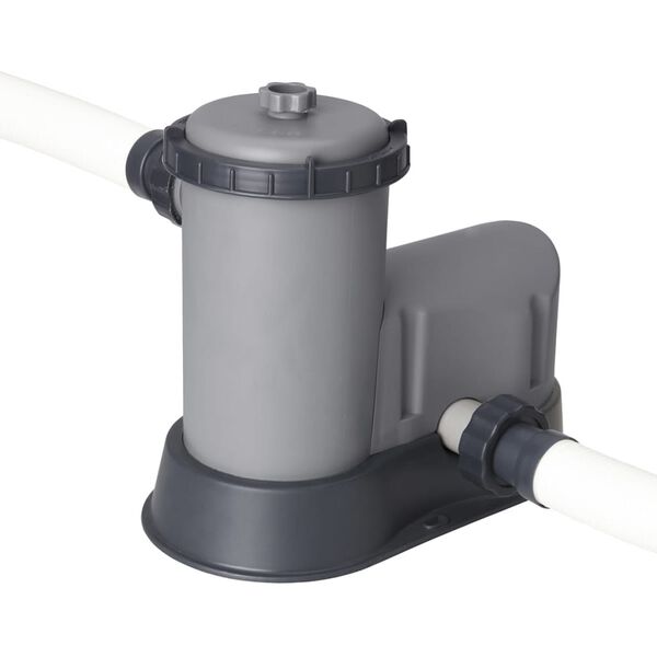 Bestway Pool med tillbeh&ouml;r Hydrium st&aring;lram rund 460x90 cm 56386