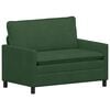 vidaXL Soffa Jungelgr&ouml;n 126 x 81 x 87,5 cm Tyg