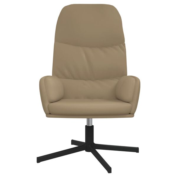 vidaXL Reclinerf&aring;t&ouml;lj cappuccino konstl&auml;der