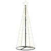 vidaXL LED Julgran Varmvit 250 cm J&auml;rn