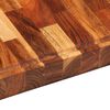 vidaXL Skärbräda 30x21x4 cm massivt akaciaträ
