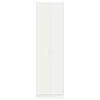vidaXL Garderob med hylla Vit 55 x 25 x 189 cm Konstruerat tr&auml;