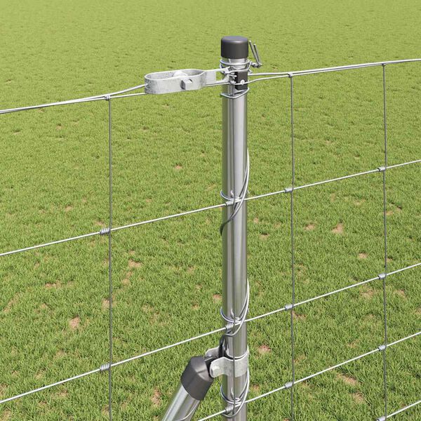 vidaXL St&auml;ngselstolpe Galvaniserad 25 x 1,6 m St&aring;l