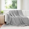 vidaXL Filtar 24 pcs Gr&aring; 240 x 220 cm Fleece
