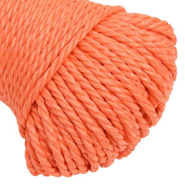 vidaXL Rep orange 3 mm 500 m polypropylen