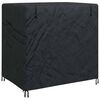 vidaXL Skydd f&ouml;r utomhusgunga Svart 175 x 125 x 180 cm 210D Oxford Tyg