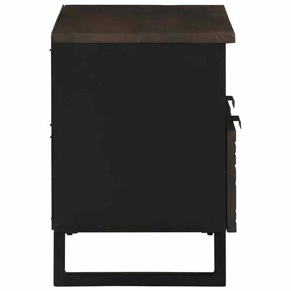 vidaXL TV Enheter med l&aring;da Valn&ouml;t 70 x 33 x 46 cm Konstruerat tr&auml;