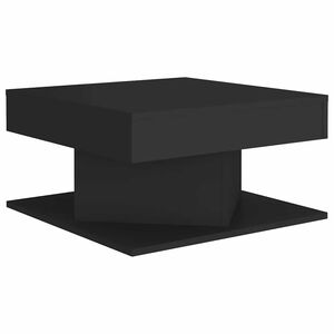 vidaXL Soffbord svart 57x57x30 cm konstruerat tr&auml;