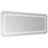 vidaXL Badrumsspegel LED 100x40 cm