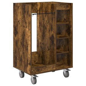 vidaXL Golf Sk&aring;p med hjul Enf&auml;rgad R&ouml;kt ek 65 x 45 x 98 cm