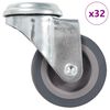 vidaXL L&auml;nkhjul med bulth&aring;l 32 st 50 mm