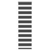 vidaXL Rullgardin zebra svart 40x100 cm tyg bredd 35,9 cm polyester
