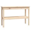vidaXL Konsolbord 110x40x75 cm massiv furu