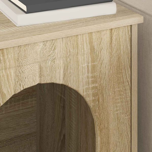 vidaXL Katt hus Sonoma 53 x 52 x 62 cm Konstruerat tr&auml;