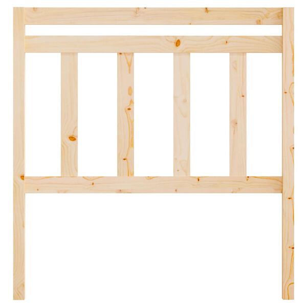 vidaXL S&auml;nggavel 106x4x100 cm massiv furu