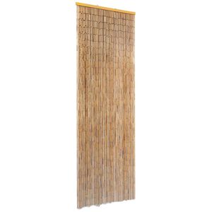 vidaXL D&ouml;rrdraperi i bambu 56x185 cm